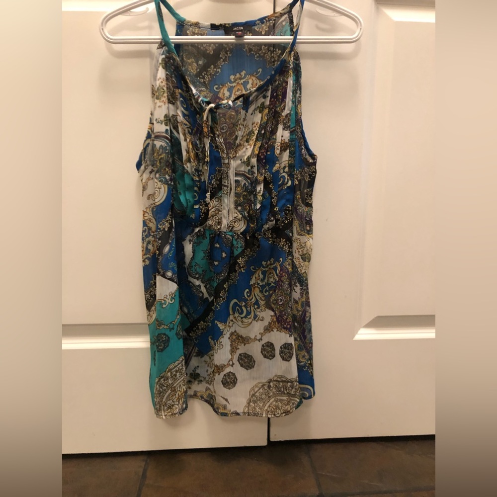 Jacob brand sleeveless dress top